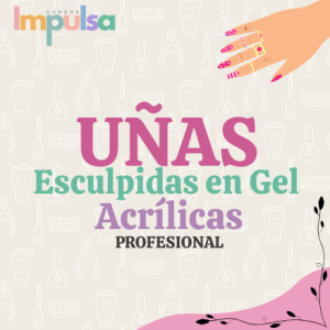 Uñas esculpidas en Gel y Acrilico